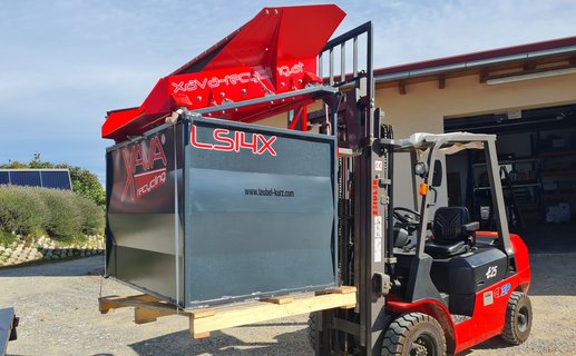 Rüttelsieb für die Hauskompostierung und kleinere Baustellen