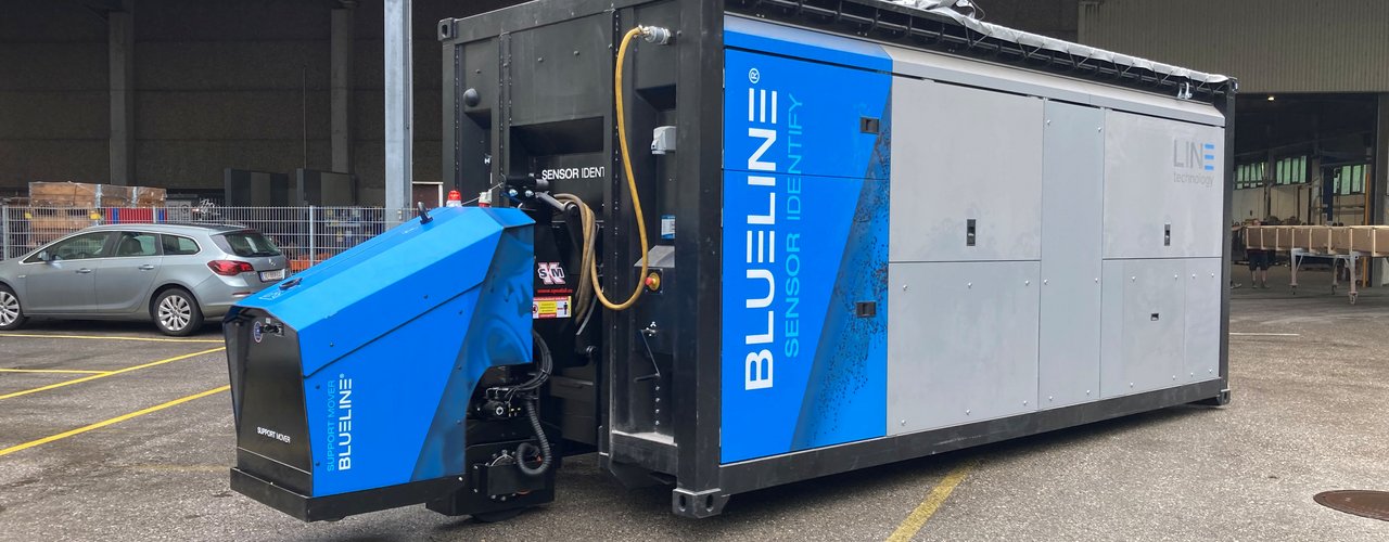 Gerät zum einfachen Rangieren von Containern! Mit dem SUPPORT MOVER
