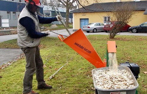 Profi Gartenhäcksler bis max. 8 cm Stammholzdicke